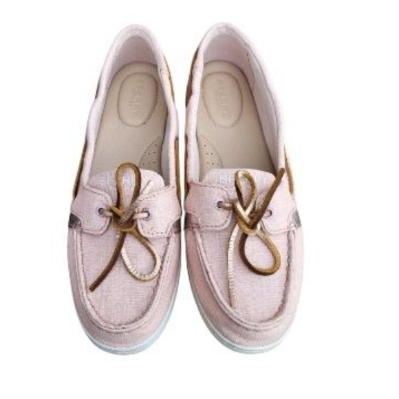Sperry Topsider Starfish Rose Pink Boat Slip On Casual Sun Loafer Shoe Women 9.5 - Picture 13 of 13